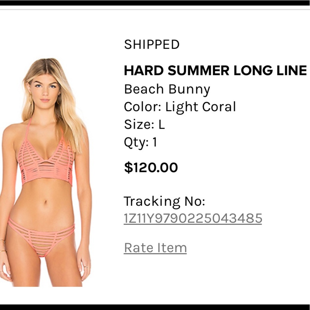 Beach bunny top